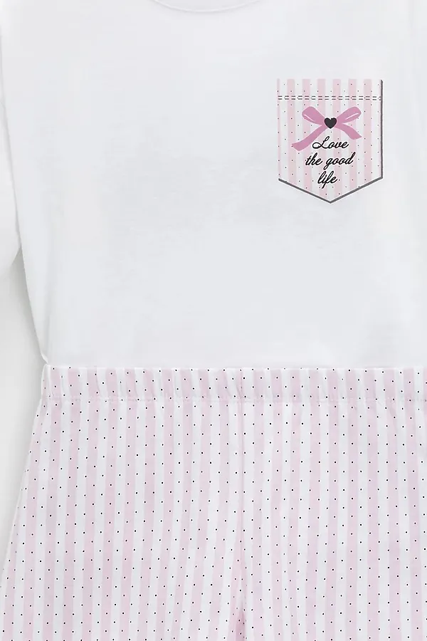 Пижама CROCKID, белый - фото 2