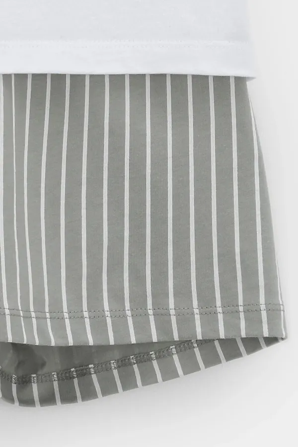 Пижама CROCKID, белый - фото 2