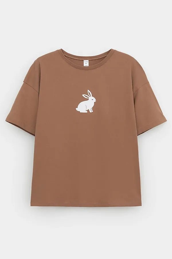 Пижама CROCKID, шоколадный - фото 2