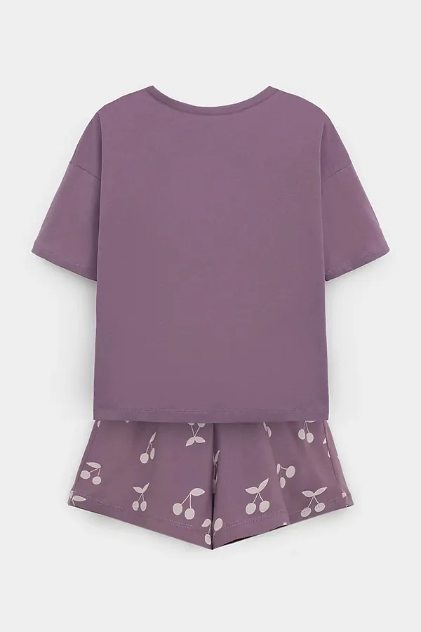 Пижама CROCKID, сливовый - фото 2