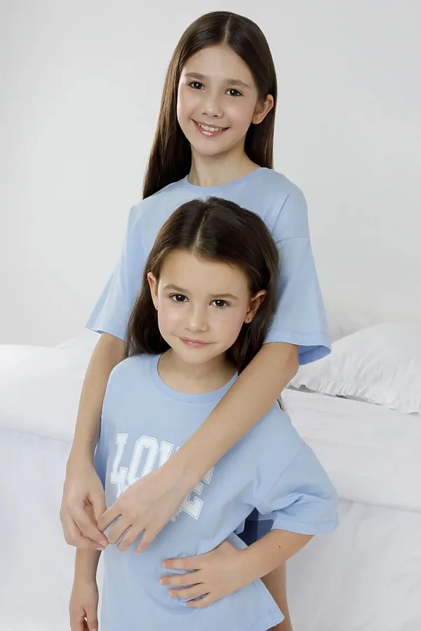 Пижама CROCKID, голубой - фото 2