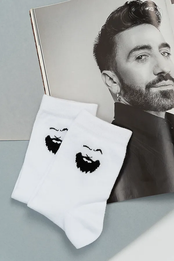 Носки стандарт Барбер (набор 2 пары) НАТАЛИ, белый - фото 2