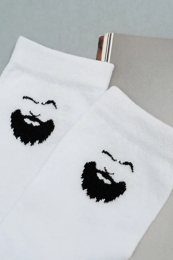 Носки стандарт Барбер (набор 2 пары) НАТАЛИ, белый - фото 2