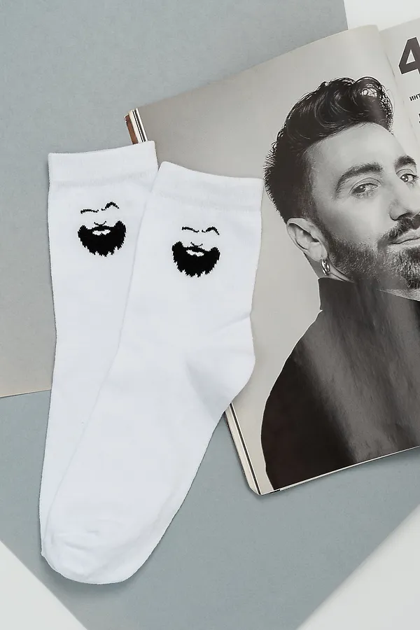 Носки стандарт Барбер (набор 2 пары) НАТАЛИ, белый - фото 2