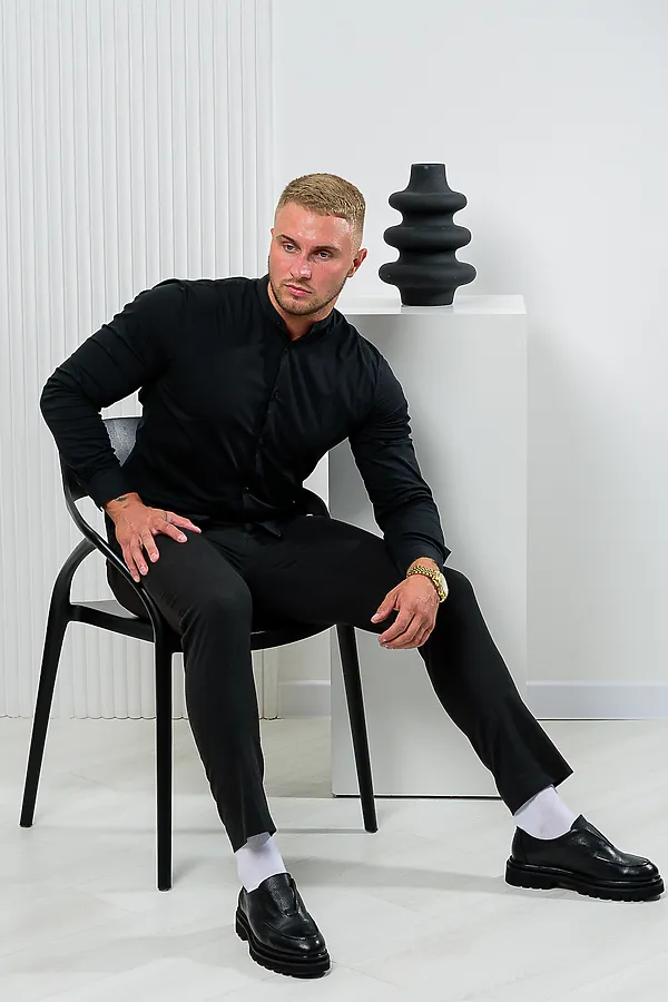 Носки стандарт Барбер (набор 2 пары) НАТАЛИ, черный - фото 2