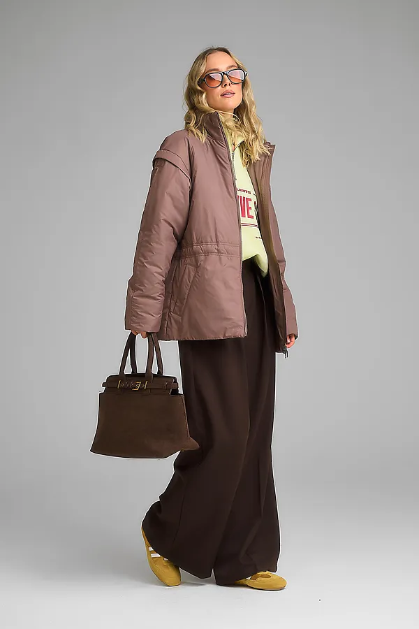 Куртка женская HOOPS, какао - фото 2