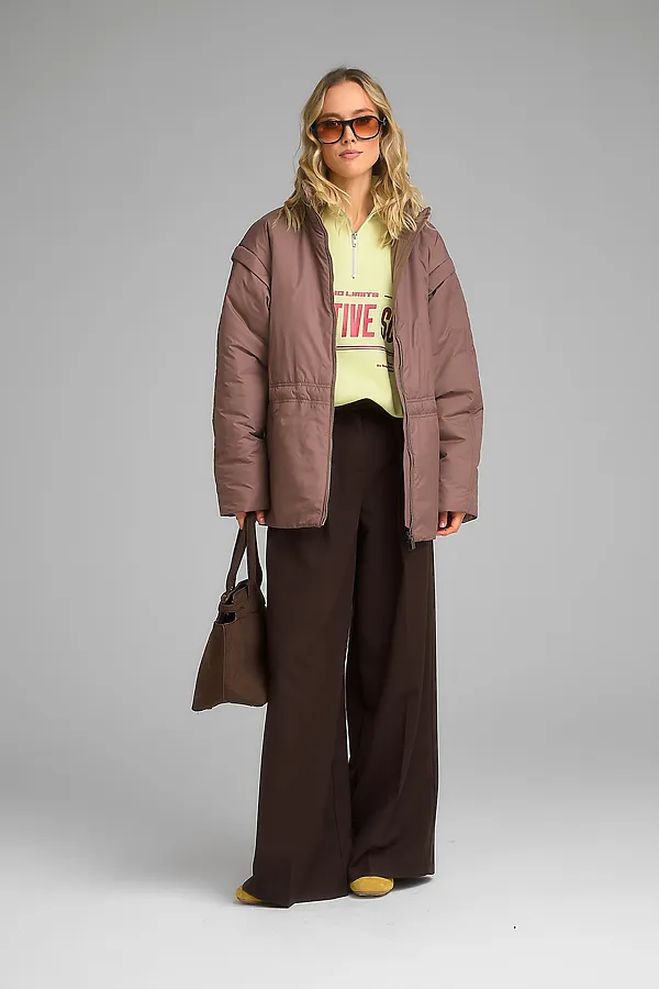 Куртка женская HOOPS, какао - фото 2