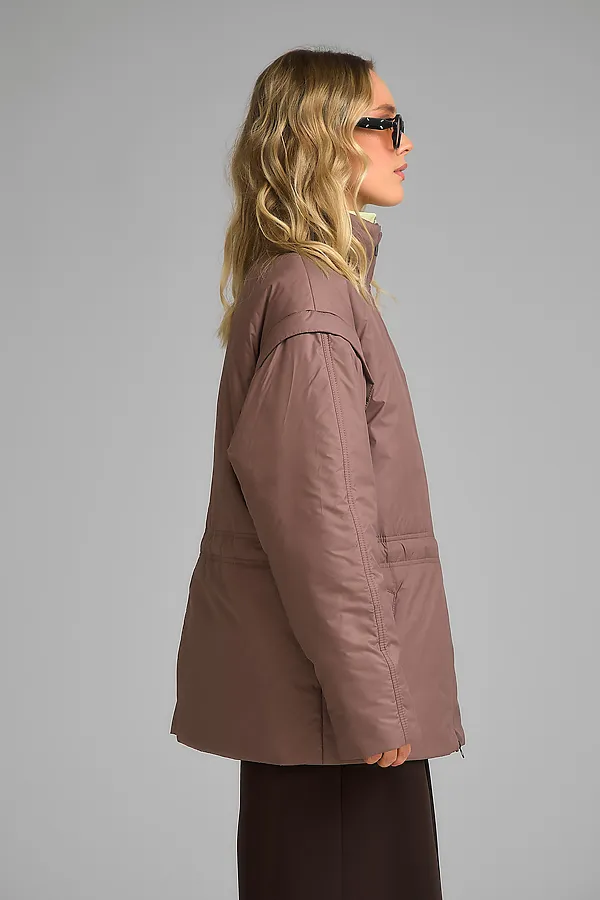 Куртка женская HOOPS, какао - фото 2