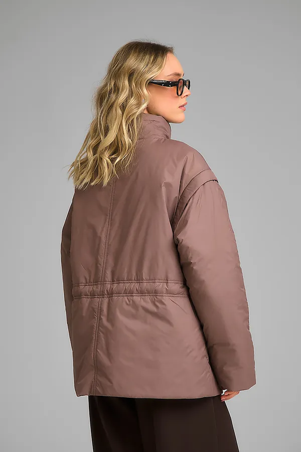 Куртка женская HOOPS, какао - фото 2