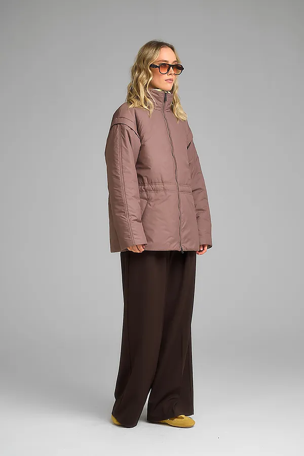 Куртка женская HOOPS, какао - фото 2