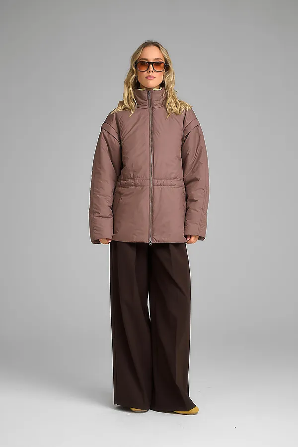 Куртка женская HOOPS, какао - фото 2