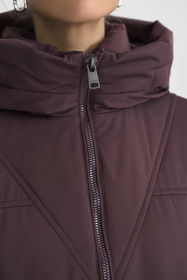  Плащ утепленный HOOPS, винный - фото 2