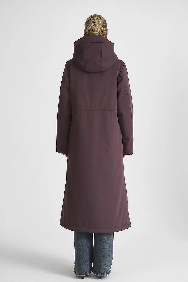  Плащ утепленный HOOPS, винный - фото 2