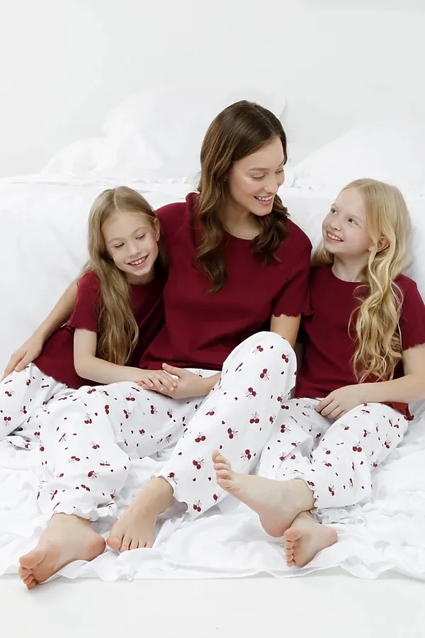 Пижама VERY NEAT, бордовый - фото 2