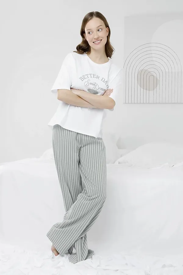 Пижама VERY NEAT, белый - фото 2