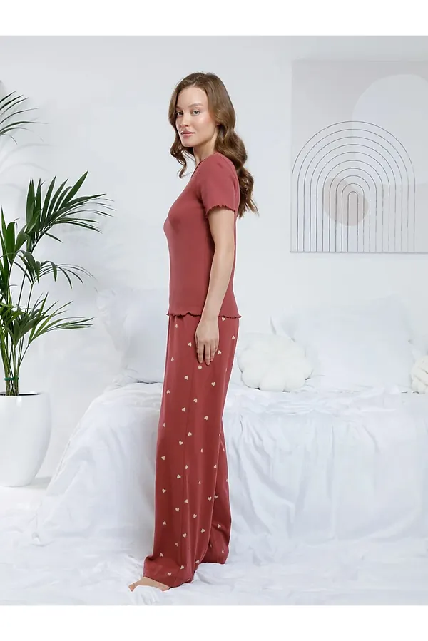 Пижама VERY NEAT, терракотовый - фото 2