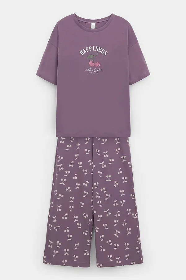Пижама VERY NEAT, сливовый - фото 2