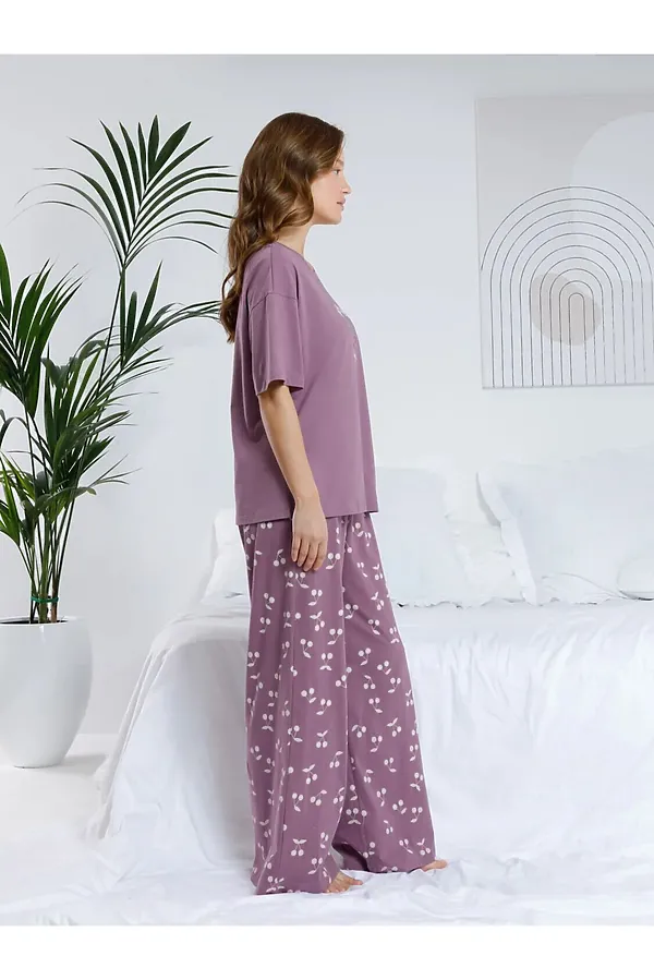 Пижама VERY NEAT, сливовый - фото 2