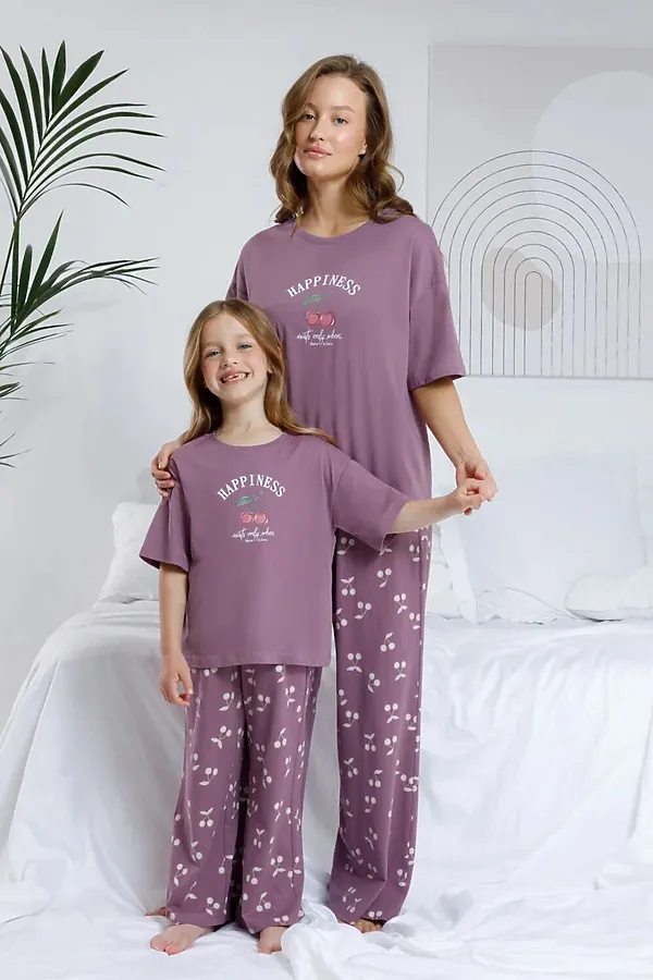Пижама VERY NEAT, сливовый - фото 2