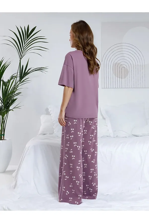 Пижама VERY NEAT, сливовый - фото 2