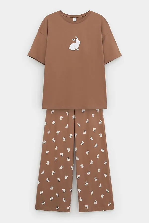 Пижама VERY NEAT, шоколадный - фото 2