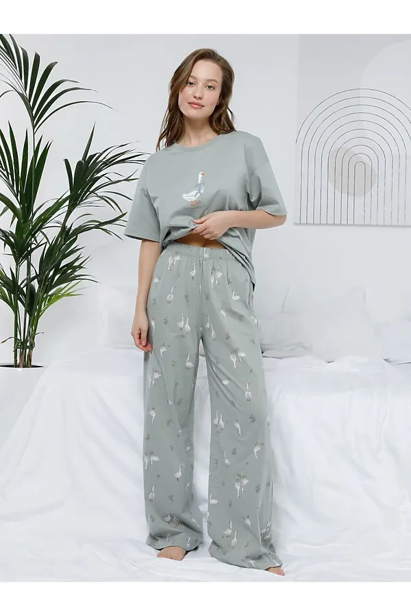 Пижама VERY NEAT, оливковый - фото 2