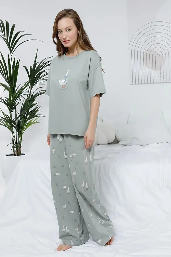 Пижама VERY NEAT, оливковый - фото 2