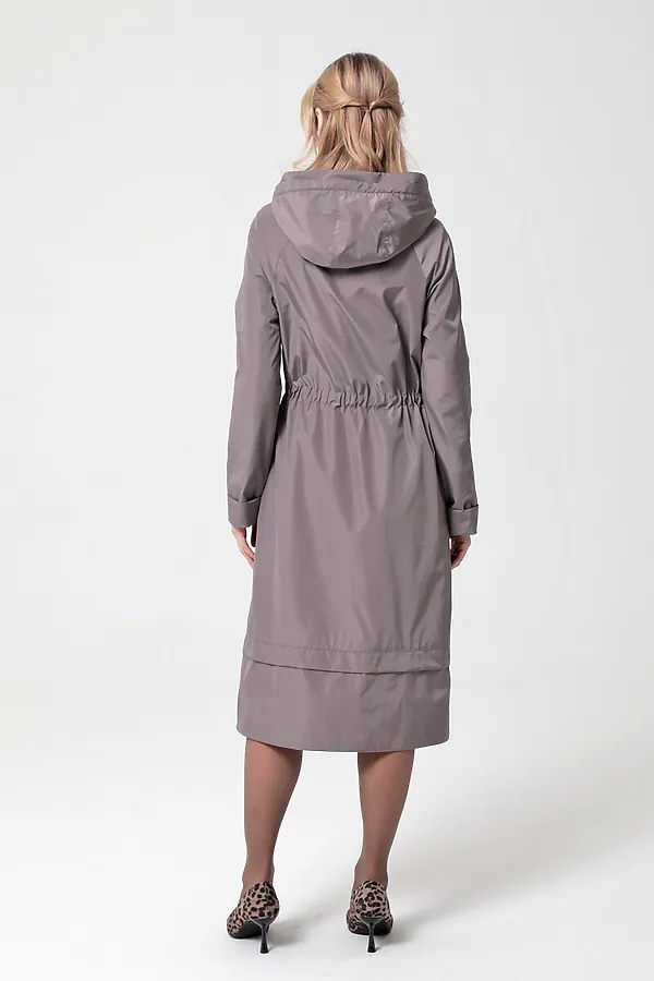 Плащ DIZZYWAY, серо-коричневый - фото 2