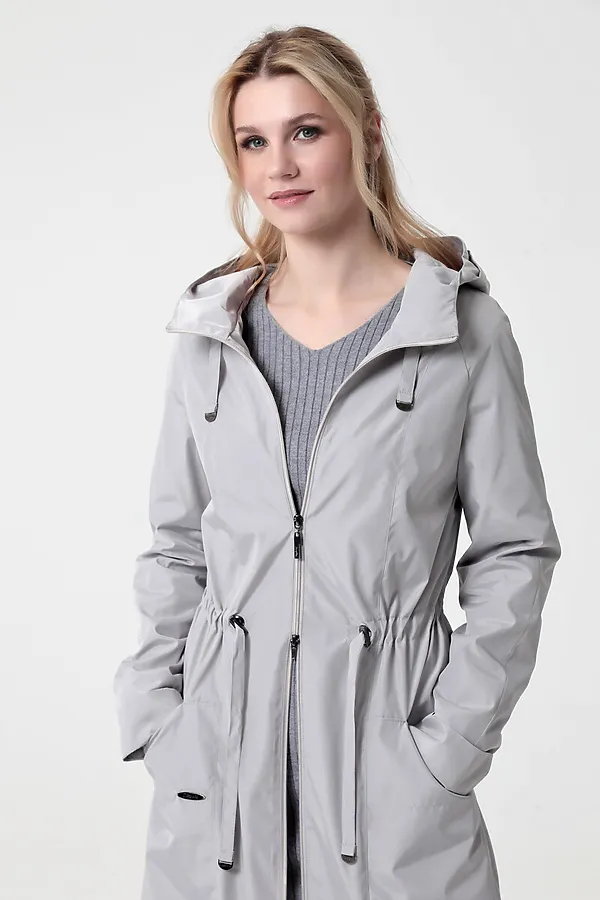 Плащ DIZZYWAY, св.серый - фото 2