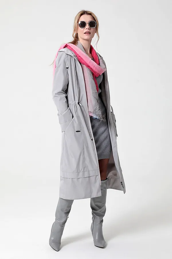 Плащ DIZZYWAY, св.серый - фото 2