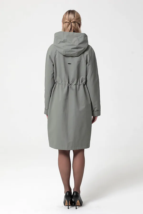 Плащ DIZZYWAY, серо-зеленый - фото 2