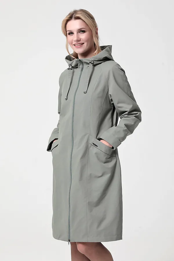 Плащ DIZZYWAY, серо-зеленый - фото 2