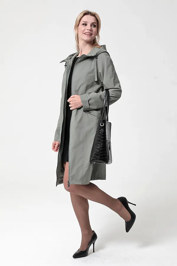 Плащ DIZZYWAY, серо-зеленый - фото 2