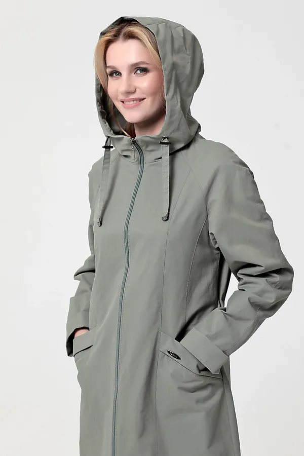 Плащ DIZZYWAY, серо-зеленый - фото 2