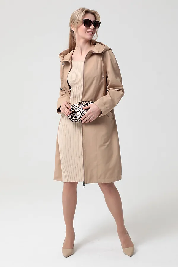 Плащ DIZZYWAY, т.бежевый - фото 2