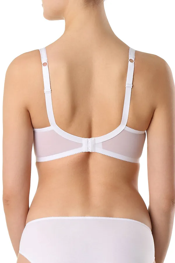 CONTE SENSUELLE RB7126 Бюстгальтер с мягкими чашками без каркасов CONTE ELEGANT, white - фото 2