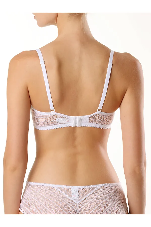CONTE VINTAGE RB6089 Бюстгальтер с мягкой чашкой CONTE ELEGANT, white - фото 2