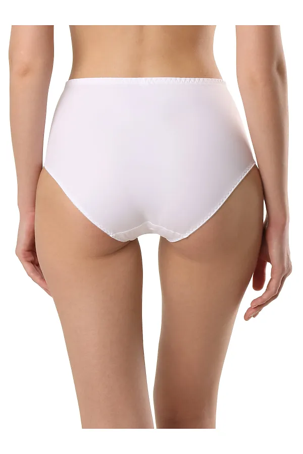 CONTE AURA RP2079 Трусы женские «слипы» с высокой линией талии CONTE ELEGANT, white - фото 2