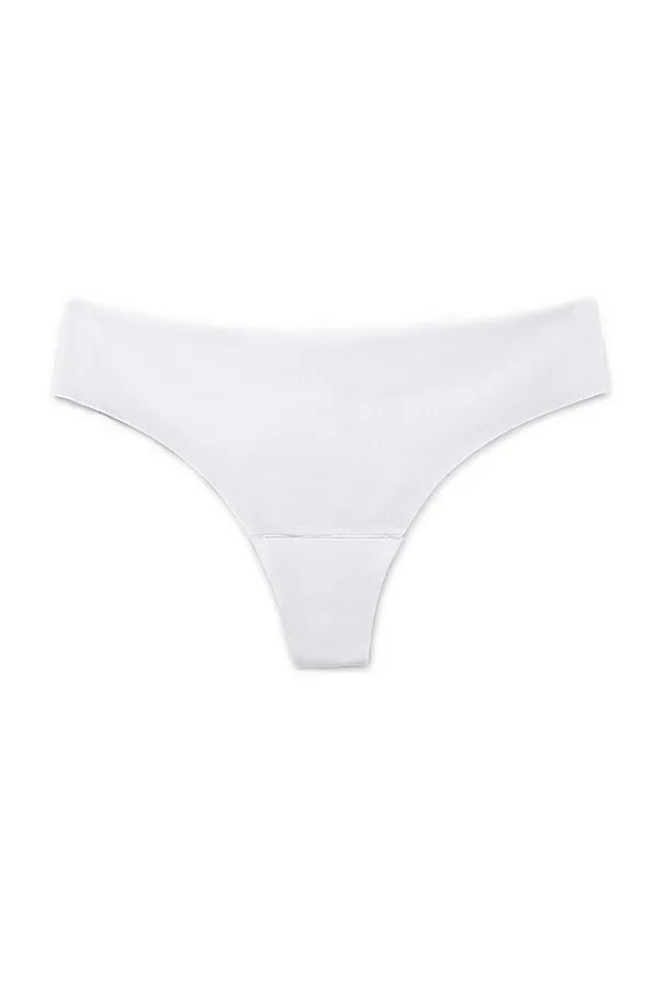 CONTE WEEKEND RP0007 Tрусы женские «танга» с низкой линией талии CONTE ELEGANT, white - фото 2