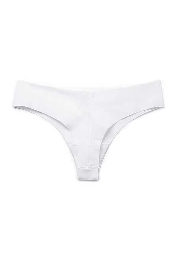 CONTE WEEKEND RP0007 Tрусы женские «танга» с низкой линией талии CONTE ELEGANT, white - фото 2