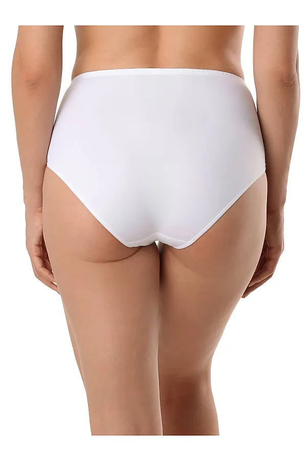 CONTE SUPREMA RP0017 Трусы женские «слип» с высокой линией талии CONTE ELEGANT, white - фото 2