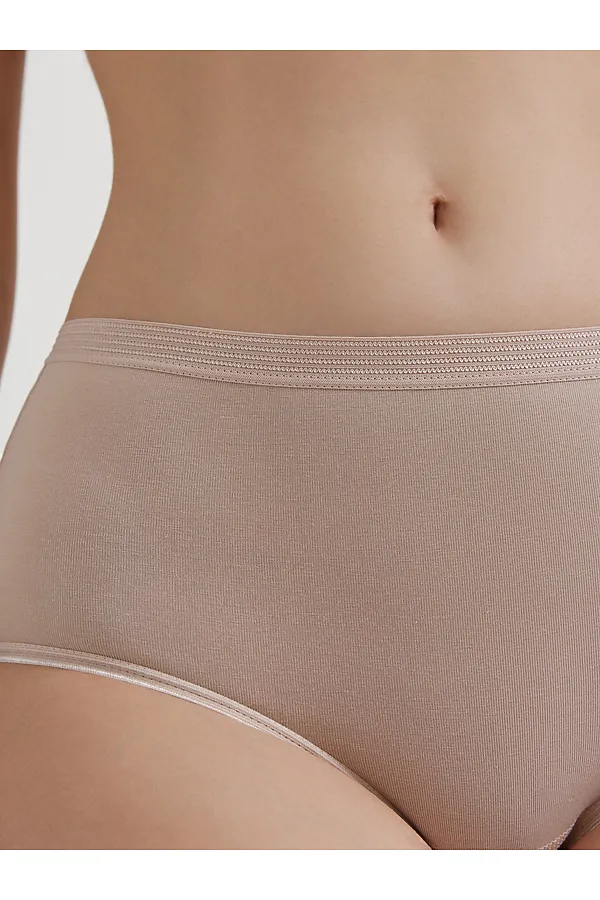 CONTE BASIC COLLECTION LB 2016 Трусики "бикини" высокой посадки (в коробке) CONTE ELEGANT, skin - фото 2