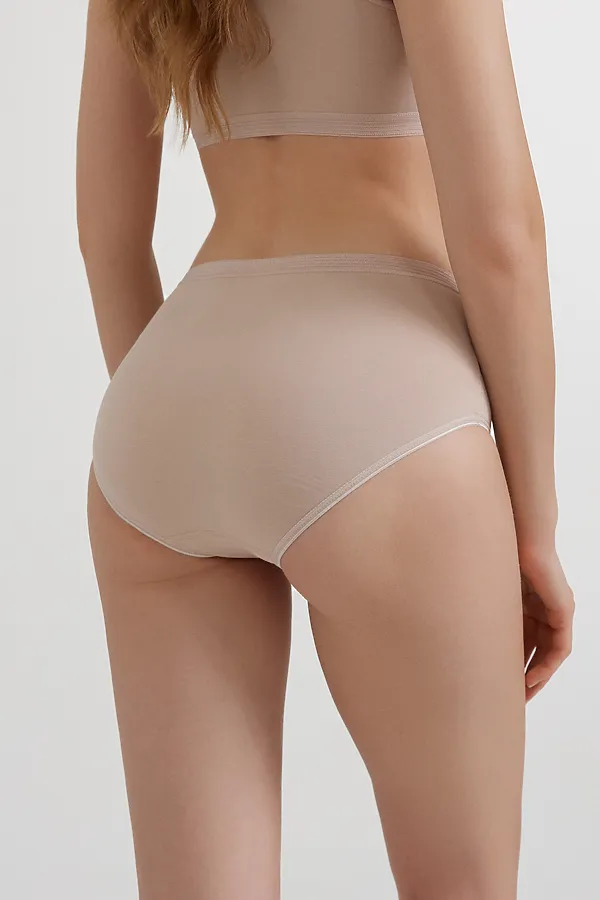 CONTE BASIC COLLECTION LB 2016 Трусики "бикини" высокой посадки (в коробке) CONTE ELEGANT, skin - фото 2