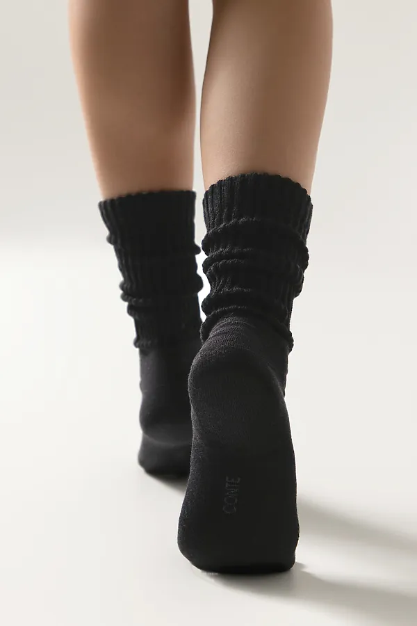 CONTE COMFORT Тёплые носки из хлопка с махровой стопой CONTE ELEGANT, черный - фото 2