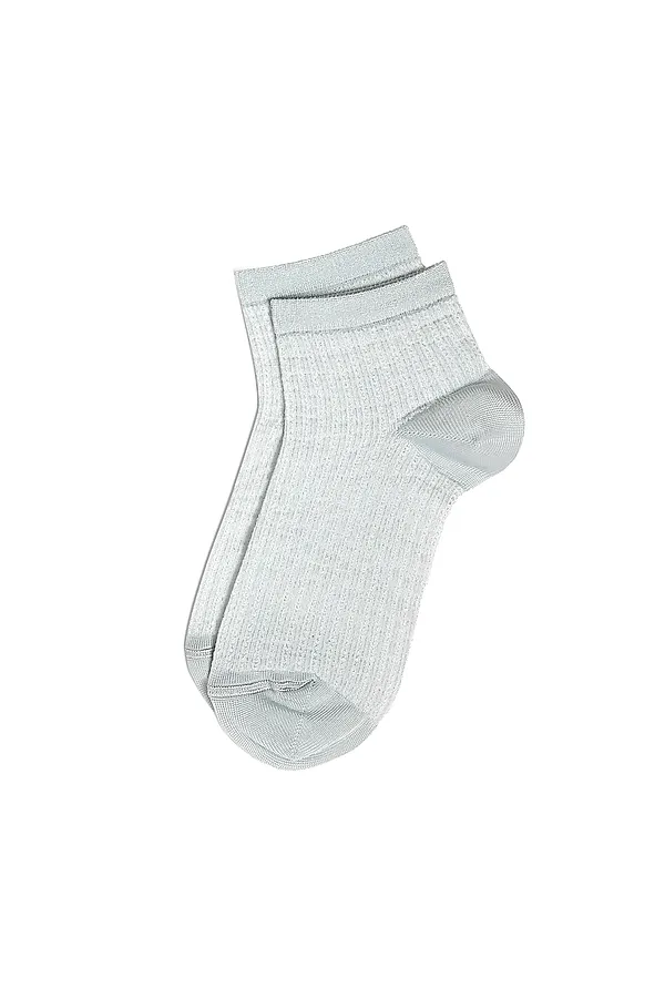 CONTE ACTIVE (короткие) Носки женские вискозные CONTE ELEGANT, светло-серый - фото 2