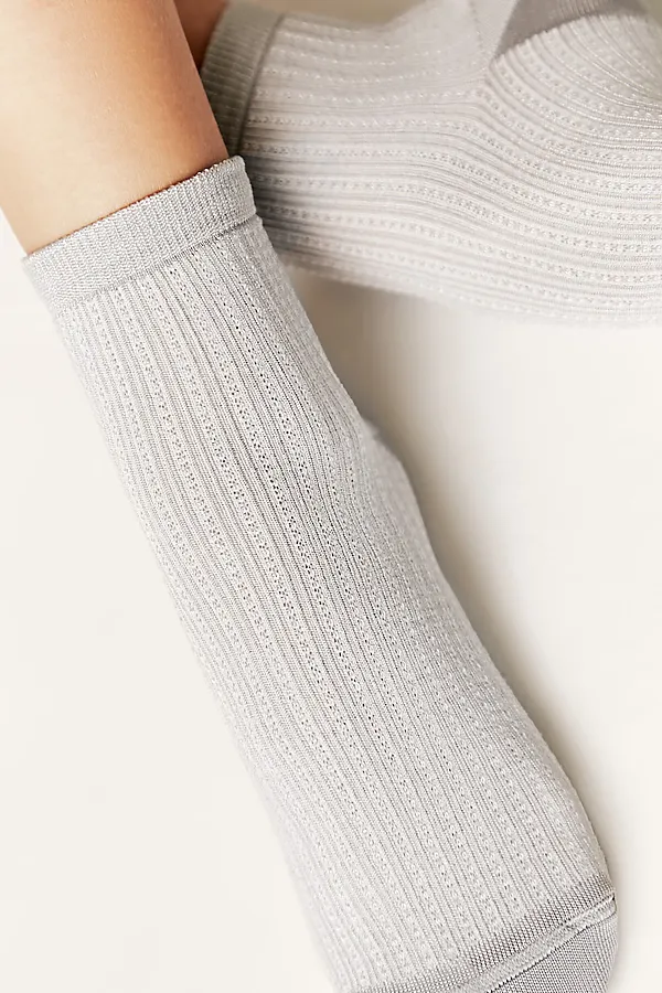 CONTE ACTIVE (короткие) Носки женские вискозные CONTE ELEGANT, серый - фото 2