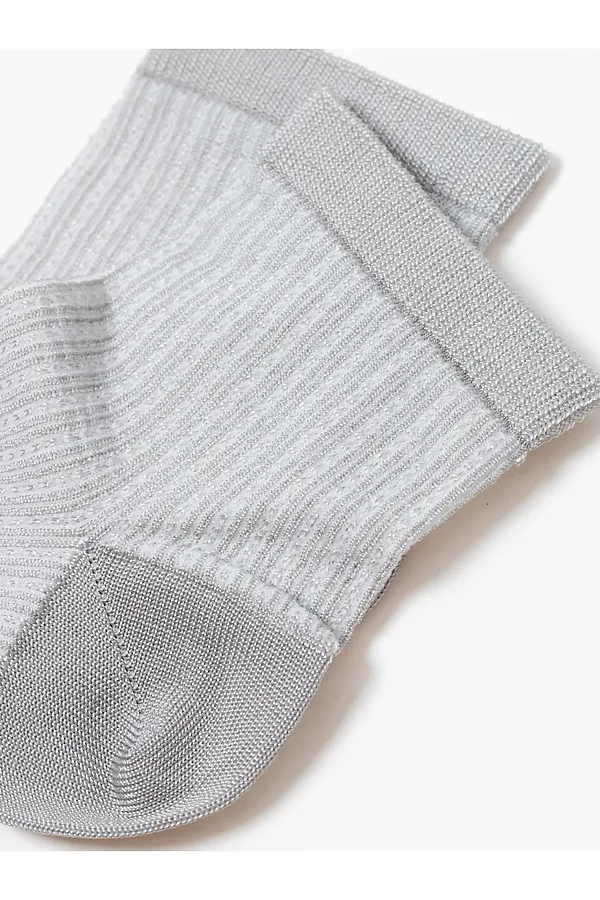 CONTE ACTIVE (короткие) Носки женские вискозные CONTE ELEGANT, серый - фото 2