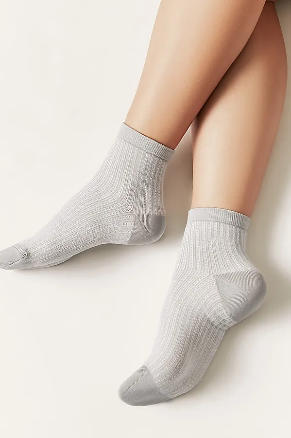 CONTE ACTIVE (короткие) Носки женские вискозные CONTE ELEGANT, серый - фото 2