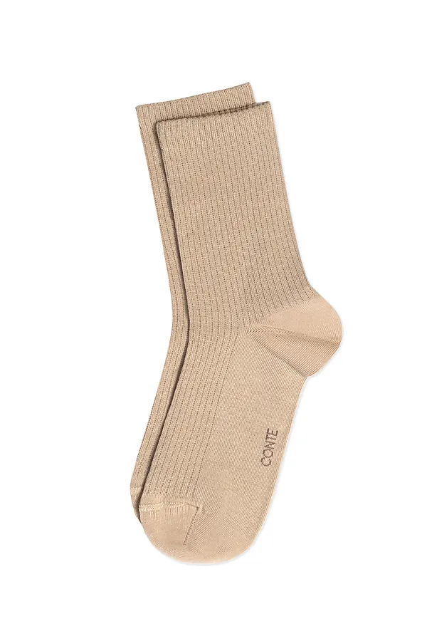 CONTE CLASSIC Носки женские CONTE ELEGANT, бежевый - фото 2