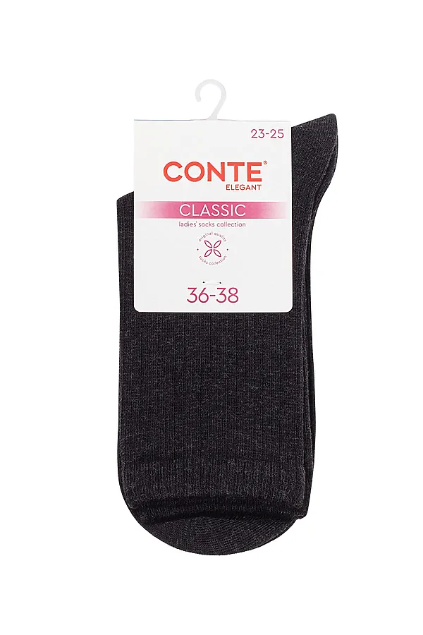 CONTE CLASSIC Носки женские CONTE ELEGANT, черный - фото 2